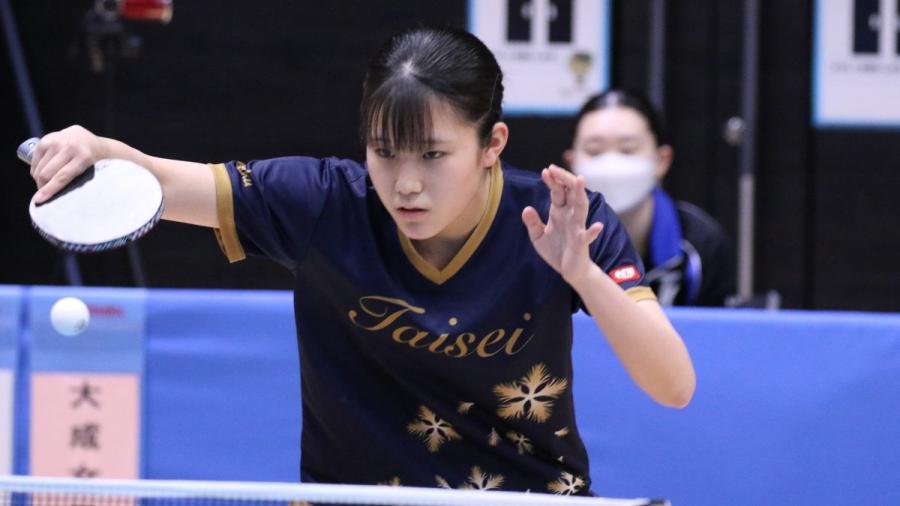 大成女子・鈴木碧衣と田尻菜奈実が3種目で本戦へ　全国選抜8強の明秀日立も代表に＜卓球・インターハイ茨城県予選＞