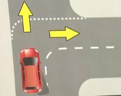 右カーブ道路と直進道路「真っすぐ進むときのウインカー」は出す？出さない？ポイントはどちらが本線か 仙台のイメージ画像
