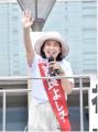 衰退共産・吉良佳子氏 現政権を批判「軍事じゃなくて教育」