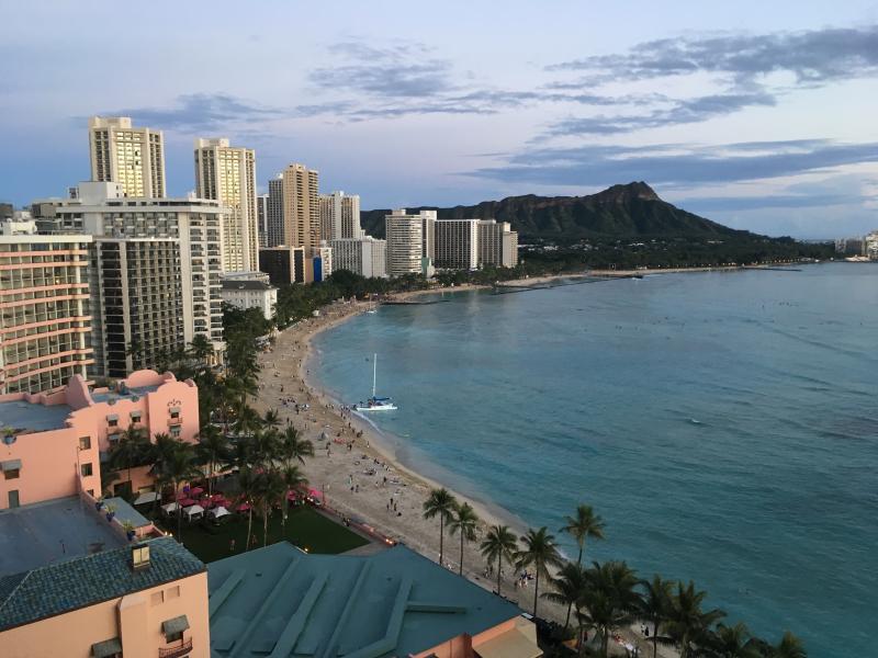 ホテルの部屋からの美しい風景のイメージ画像