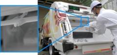 収集車の｢生ｺﾞﾐ臭｣一瞬でいい香りに…消臭装置を開発