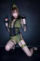 鎌田紘子、挑発のポリスコスプレ