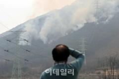 慶北義城郡の山火事…墓参り客の失火が原因か＝韓国