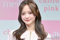 森香澄、膝上ミニスカのディズニーコーデ披露「変装なしですごい」「遭遇したい」の声