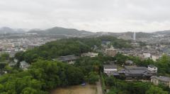 福山城天守閣からのイメージ画像