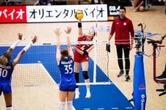 チーム2位タイの9得点を獲得したキャプテンの石川真佑「バレーボール面白いなと思ってもらえるように」のイメージ画像