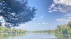 池のほとりのイメージ画像