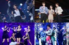 【写真特集／1日目】韓国音楽番組「SBS人気歌謡」日本初上陸でATEEZら豪華集結 映像でBTS・Vらも登場＜SBS INKIGAYO LIVE in TOKYO＞