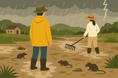 バンコク都、雨季に流行の恐れ「土壌菌感染症」「レプトスピラ症」に警戒呼びかけ