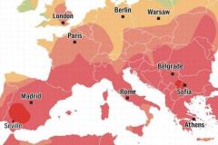 ヨーロッパに熱波が到来、スペインでは気温が46℃に達し、記録更新