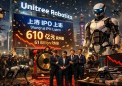 上海IPOで約1兆3420億円の評価・中国AI企業「Unitree Robotics」のイメージ画像