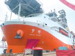 中国初の海洋掘削船、調整・内装工事の段階に進む