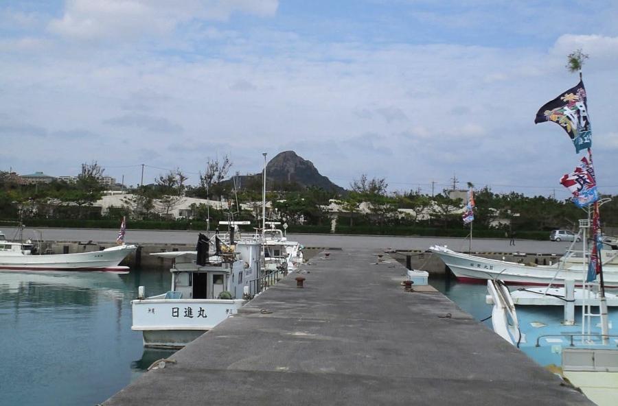 伊江島の港からのタッチューのイメージ画像
