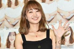 高田秋、第1子出産発表 産まれたての赤ちゃんと2ショットも披露