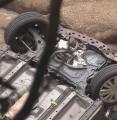 津波警報の発表を受けて車を退避か 車が道路脇の崖下に転落 運転していた女性死亡 三重