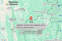 タイ北部パーイでM3.2の地震、揺れ感じる【2025年6月14日午後6時59分】のイメージ画像