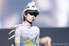 水沢林太郎、タイトトップスで抜群スタイル際立つ【TGC香川2025】
