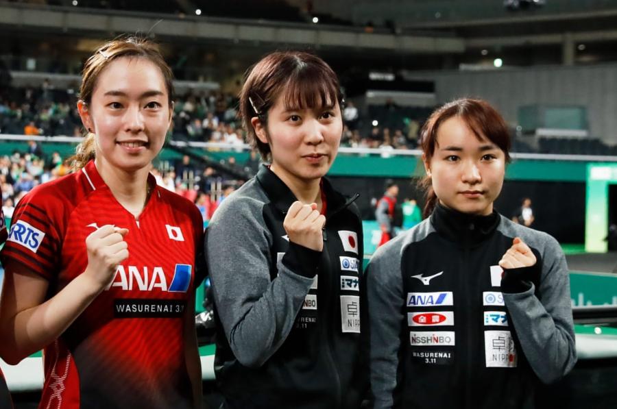 卓球東京五輪代表、女子3人目は平野美宇 伊藤美誠、石川佳純と悲願の金メダルへ