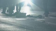 深夜の路上でひき逃げ…倒れていた成人とみられる男性その場で死亡確認される 現場にはバイク用ヘルメットや部品などが散乱 岐阜・各務原市の国道21号
