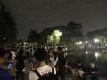 ポケモンGOで深夜0時過ぎの世田谷公園..