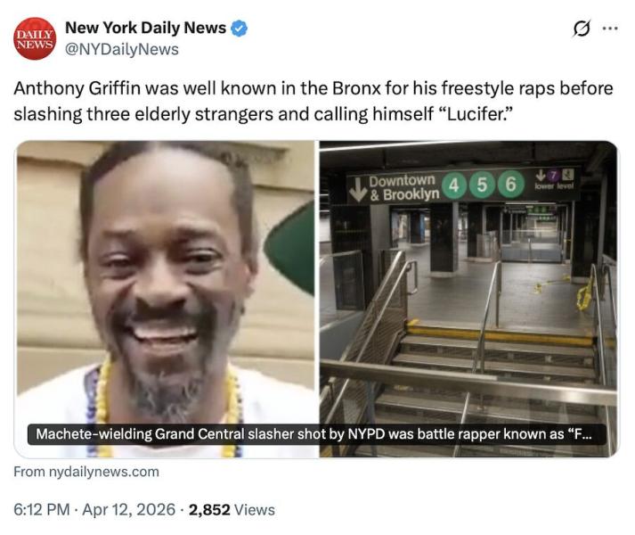 NY地下鉄で3人襲撃、「自分はルシファー」男の正体と犯行の裏側