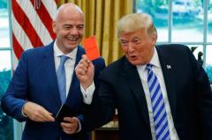 トランプ氏がFIFAに直談判 米代表FWの出場停止処分が猶予、政治介入批判ものイメージ画像