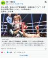 【ボクシング】壮絶失神KO佐々木尽中..