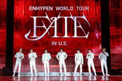 ENHYPEN、ワールドツアー「FATE」アメリカツアー開幕ファン2万2500人熱狂