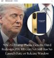 “トランプスマホ”ついに出荷へ、1年遅延で「詐欺」　炎上のT1…その実態とは？