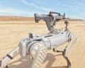 中国軍がライフル積んだロボット犬公開 軍事分野で先端技術の活用が進んでいることをアピールする狙いか