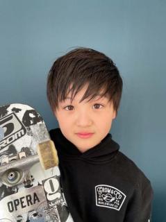 9歳のスケーター・河上恵蒔、“世界初の技”成功ラッシュで会場沸かす「記録と伝説を残して帰りたい」のイメージ画像