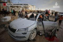 イスラエル軍がガザ地区を攻撃し、5人を殺害、25人が負傷のイメージ画像