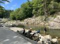 夏の丸森町キャンプ場