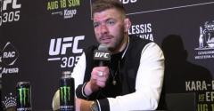 ドリカス・デュ・プレシがペレイラの王座挑戦に言及する