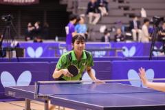 青山学院大・小林りんご、ベスト64入り＜卓球・全日学2024女子単2回戦結果①＞