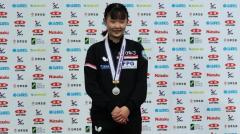 2種目メダル獲得の張本美和、目標は「自分が有利に進められるように」＜全日本卓球2022＞のイメージ画像