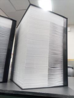 背厚30cm超・重さ約5kg“鈍器”どころではない契約書製本の世界のイメージ画像