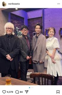 青田典子、夫・玉置浩二との共演でオールホワイトコーデが「天使みたい」と反響2010年7月に結婚