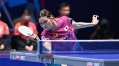 女子日本vs中国のオーダーが発表第3試合では橋本帆乃香と蒯曼の対戦に＜世界卓球2026＞のイメージ画像