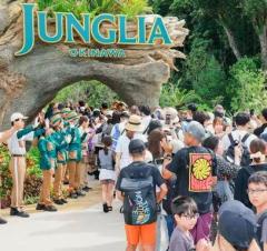 ジャングリア開業、沖縄初の本格テーマパーク 観光の新たな目玉に