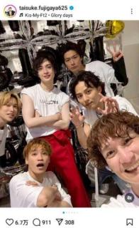 二階堂復帰のKis-My-Ft2 アリーナツアースタート！メンバー集合ショットにファン大興奮『6人みんなかっこよかったよ』