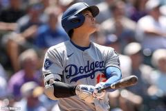 大谷翔平、2試合連発の29号ソロ今季8本目の先頭弾で本塁打ランキングトップ独走！
