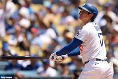 二刀流・大谷翔平、メジャー通算1000安打となる39号2ラン＆4回1失点の力投も…ドジャース守乱で痛恨の逆転負け