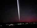 目撃者多数！夜空を切り裂いた「超高..