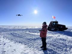 中国の南極内陸観測でドローンが大活躍のイメージ画像