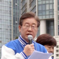 韓国大統領選「共に民主党」の李在明前代表が一步リード。6月3日に投開票のイメージ画像