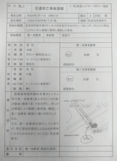 首都高タクシー事故、シートベルト着用していたのイメージ画像