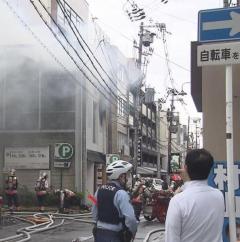 何かが爆発、２人負傷 京都市下京区四条烏丸の繁華街で火事 京都市のイメージ画像