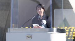 平和式典でスピーチの高市首相 「防弾ガラス設置」に批判集まるのイメージ画像