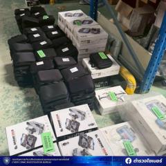 バンコク・ラートクラバンで違法ドローン2,000機超を押収オンライン販売目的で密輸か